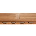 Ver imagem 4 de Mesa de Jantar Madeira Retangular 180cm Trammare C07 Corda Rami - Lyam Decor