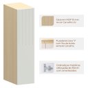 Ver imagem 2 de Armário Aéreo para Cozinha 20 Cm 1 Porta Aurora Cinza Cristal Pet