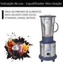 Ver imagem 3 de Liquidificador Industrial 1,8l Alta Rotação 18000rpm Jl Colombo:127v