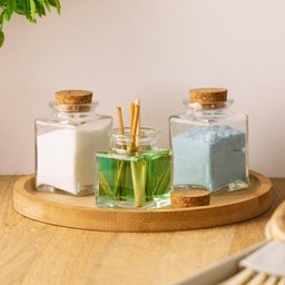 2 Mini Potinhos Porta Temperos 90ml Lyor com Tampa de Rolha Pote para Lembrancinha - 4