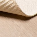 Ver imagem 2 de Tapete de Banheiro Algodão Antiderrapante Kit 2 Peças Off White