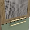 Ver imagem 7 de Cozinha Completa 5 Peças com Armário e Balcão Kappesberg Botânic 320cm Nogueira/verde Oliva -