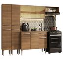 Ver imagem 3 de Armário de Cozinha Completa 229cm Rustic Emilly Madesa 09
