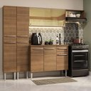 Ver imagem 1 de Armário de Cozinha Completa 229cm Rustic Emilly Madesa 09