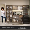 Ver imagem 6 de Armário de Cozinha Completa 229cm Rustic Emilly Madesa 09