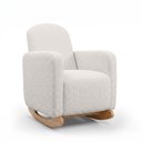 Ver imagem 5 de Poltrona de Amamentação com Balanço Orgânica Saori W01 Bouclê Cru - Lyam Decor