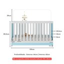 Ver imagem 7 de Berço 3 em 1 para Colchão 130 X 60cm Doce de Leite Multimóveis Mp0527r