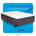 Ver imagem 5 de Cama Box Solteirão Serenelife - Corano Marrom