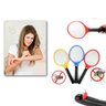 Kit com 3 Raquetes Elétricas Mata Insetos Recarregáveis - 8
