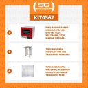 Ver imagem 5 de Kit - Forno Turbo Prp-004 Plus Digital 127v Vermelho + Bancada Mes-004 + 4 Assadeiras - Progás 127v