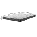 Ver imagem 2 de Colchão Espuma D33 Casal 17cm 1,88m 1,38m Double Face Sleep Xadrez Preto - Casa Giulia