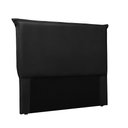 Ver imagem 1 de Cabeceira Garden Para Cama Box King 195 cm Corino - D’Rossi - Preto