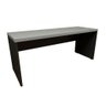Mesa Escrivaninha 170cm com Gaveteiro 4 Gavetas F5 Office Cor:cinza Sagrado com Preto - 2
