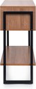 Ver imagem 4 de Mesa de Cabeceira Estilo Industrial (Selo Fsc) 63 x 50 cm Mel Bemfixa