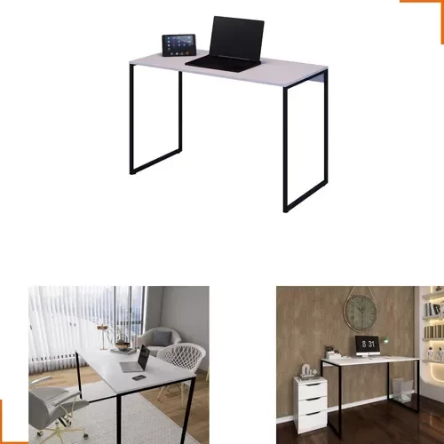 Escrivaninha Branca 90x50 - 2