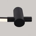 Ver imagem 5 de Arandela Nordecor Lina 100cm 13w Led Bivolt Preto 3000k Luz Amarela