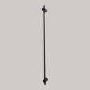 Ver imagem 3 de Arandela Nordecor Lina 100cm 13w Led Bivolt Preto 3000k Luz Amarela