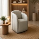 Ver imagem 1 de Poltrona Luna Giratória Moderna com Design Sofisticado e Confortável