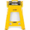 Banqueta Plástica Dobrável Amarela 450mm Vonder - 5