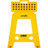 Banqueta Plástica Dobrável Amarela 450mm Vonder - 4