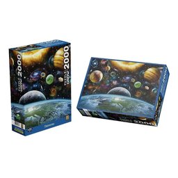 Quebra Cabeça Universo 2000 Peças Grow - 3