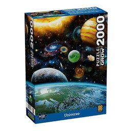 Quebra Cabeça Universo 2000 Peças Grow - 1