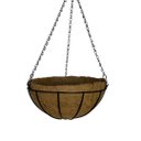Ver imagem 1 de Vaso Fibra de Coco Suspenso 40cm com Suporte para Jardim