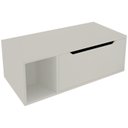 Ver imagem 1 de Balcao Gabinete para Banheiro 1 Porta Bn3644 Branco Tecno Mobili