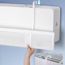 Ver imagem 2 de Defletor para Ar Condicionado Top Rio Comercial Ajustável para Maioria Dos Modelos Bivolt Branco