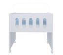 Ver mais imagens de Berço Moises Multifuncional Kids Quarto do Bebê com Rodizios Meninos Meninas com Colchão Cor Branco