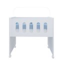 Ver mais imagens de Berço Moises Multifuncional Kids Quarto do Bebê com Rodizios Meninos Meninas com Colchão Cor Branco