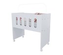 Ver imagem 7 de Berço Moises Multifuncional Kids Quarto do Bebê com Rodizios Meninos Meninas com Colchão Cor Branco