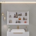 Ver imagem 2 de Espelheira para Banheiro Gabriela 90 Cm - Fabribam