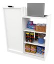 Ver imagem 5 de Balcão Caixa Vitrine MDF Loja Atendimento Recepção Vallet