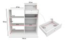 Ver imagem 2 de Balcão Caixa Vitrine MDF Loja Atendimento Recepção Vallet