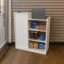 Ver imagem 1 de Balcão Caixa Vitrine MDF Loja Atendimento Recepção Vallet