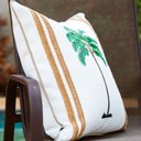 Ver imagem 4 de Coleção Náutica - Almofada Coqueiros Quadrada Tipo:completa