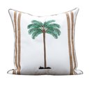 Ver imagem 1 de Coleção Náutica - Almofada Coqueiros Quadrada Tipo:completa