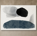 Ver imagem 2 de Quadro Decorativo Abstrato Minimalista Neutro para Sala Quarto