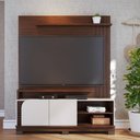 Ver imagem 7 de Home Theater Jurerê 1.5 para TV 65" 152cm MDP com Portas Giratórias Off White Colibri Móveis