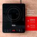 Ver imagem 2 de Fogão Cooktop de Indução 1 Boca Portátil Preto 2000w Cheff Gourmet Eci01ppb Bivolt - Eos Bivolt