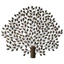 Ver imagem 7 de Arabesco Artesanal De Árvore Com Folhas Verdes Modelo Wavy Libertas Rosas Artesanato Árvore Com Folh