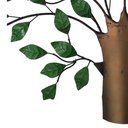 Ver imagem 5 de Arabesco Artesanal De Árvore Com Folhas Verdes Modelo Wavy Libertas Rosas Artesanato Árvore Com Folh
