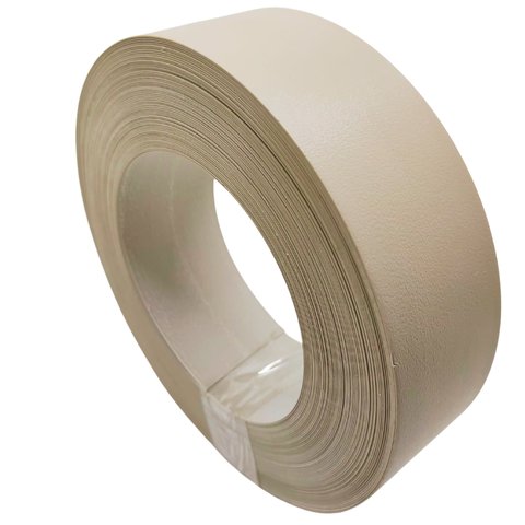 Fita de Borda Pvc para Bege Taupe Tx Fosco 45mm X 20m Moveis Acabamento Pp1979