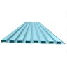 CX Painel Ripado PVC Azul 1,00x0,15 7UN + 2 BR Cantoneira 1,05 - 3