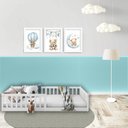 Ver imagem 2 de Painel Ripado em Placa 100x0,15cm (1,05m²) PVC + 2 Cantoneiras 1,05 Azul Bariri