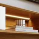 Ver mais imagens de Painel para TV 60 pol com Bancada Suspensa 160cm Turquia C04 Off White Matte Freijó - Lyam Decor