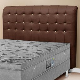 Cabeceira Casal Estofada Dama  - 1