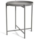 Ver imagem 1 de Mesa de Apoio em Metal Cinza 50cm 17613 Mart