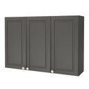 Ver imagem 1 de Armário Aéreo 120cm 3 Portas Indekes Firenze Cinza